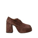 【送料無料】 マーシル レディース オックスフォード シューズ Lace-up shoes Brown