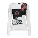【送料無料】 ハイ レディース Tシャツ トップス T-shirts White(4)