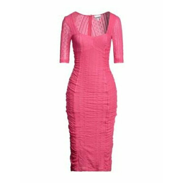 【送料無料】 ガニー レディース ワンピース トップス Midi dresses Pink