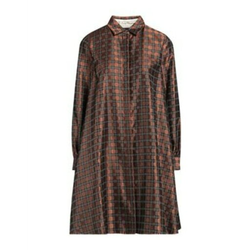 【送料無料】 サルテペッテゴーレ レディース ワンピース トップス Mini dresses Brown 【送料無料】 サルテペッテゴーレ レディース ワンピース トップス Mini dresses Brown