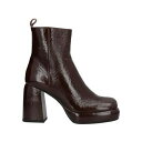 【送料無料】 ケー レディース ブーツ シューズ Ankle boots Brown