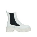 【送料無料】 カプル レディース ブーツ シューズ Ankle boots White