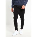 アーバン クラシックス メンズ カジュアルパンツ ボトムス PLEAT SWEATPANTS - Tracksuit bottoms - black(4)
