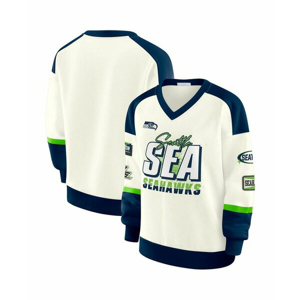 ウェア バイ エリン・アンドリューズ レディース パーカー・スウェットシャツ アウター Women's Cream ..