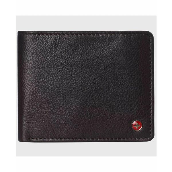 アルパイン スイス メンズ 財布 アクセサリー Mens Commuter RFID Bifold Wallet 2 ID Windows Divided..