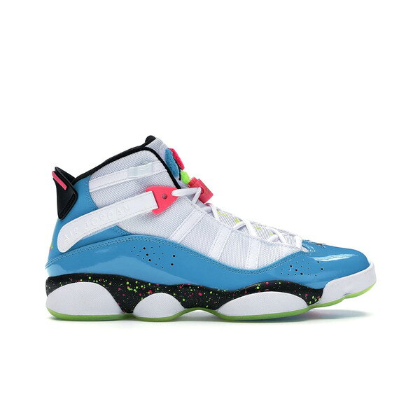 Jordan ジョーダン メンズ スニーカー  サイズ US_9.5(27.5cm) White/Light Blue Fury-Cyber-Hyper Pink