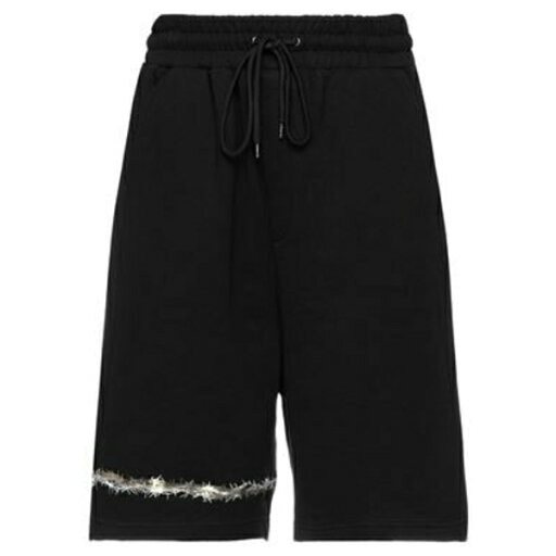 【送料無料】 アイエイチエス メンズ カジュアルパンツ ボトムス Shorts & Bermuda Shorts Black 【送料無料】 アイエイチエス メンズ カジュアルパンツ ボトムス Shorts & Bermuda Shorts Black