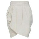 【送料無料】 マシュー・アダムズ・ドーラン レディース スカート ボトムス Mini skirts Beige(4)
