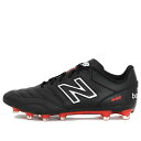 New Balance ニューバランス メンズ スニーカー 【New Balance 442 Team HG BK2 Soccer Shoes 'Black Red White' MS42HBK2】 サイズ US_7.5(25.5cm)