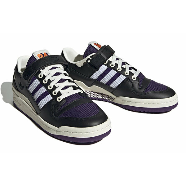 adidas アディダス メンズ スニーカー 【adidas originals Forum 84 Low 'Black Purple White' HQ7001】 サイズ US_7.5(25.5cm)