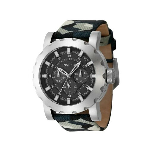 インビクタ メンズ 腕時計 アクセサリー Men's 47581 I-Force Quartz Chronograph Black Dial Watch Green インビクタ メンズ 腕時計 アクセサリー Men's 47581 I-Force Quartz Chronograph Black Dial Watch Green