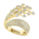 エフィー コレクション レディース リング アクセサリー EFFY Diamond Wrap Ring (1-5/8 ct. t.w.) in 14k Gold...
