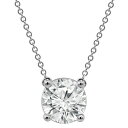 バッジェリーミシュカ レディース ネックレス・チョーカー・ペンダントトップ アクセサリー Certified Lab Grown Diamond Solitai...