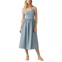 リーバイス レディース ワンピース トップス Women's Alessie Bustier Dress Mischa Stripe Denim(4)