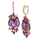 ルヴァン レディース ピアス&イヤリング アクセサリー Crazy Collection Multi-Stone Drop Earrings in 14k St...
