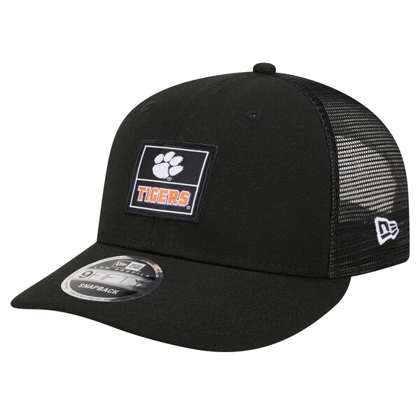 ニューエラ メンズ 帽子 アクセサリー Clemson Tigers New Era Labeled 9FIFTY Snapback Hat Black