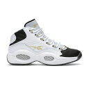Reebok リーボック メンズ スニーカー 【Reebok Question Mid Black Toe】 サイズ US_10(28.0cm) White/Black-Gold(4)