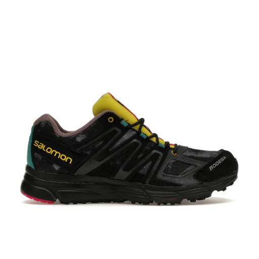 Salomon サロモン メンズ スニーカー 【Salomon X-Mission 4 Bodega Full Bleed】 サイズ US_M_4.5 Black/Green/Yellow/Red Salomon サロモン メンズ スニーカー 【Salomon X-Mission 4 Bodega Full Bleed】 サイズ US_M_4.5 Black/Green/Yellow/Red
