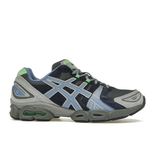 ASICS アシックス メンズ スニーカー 【ASICS Gel-Nimbus 9 Steel Grey Blue Harmony】 サイズ US_10(28.0cm) Steel Grey/Blue Harmony