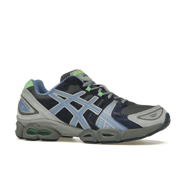 ASICS アシックス メンズ スニーカー 【ASICS Gel-Nimbus 9 Steel Grey Blue Harmony】 サイズ US_10(28.0cm) Steel Grey/Blue Harmony