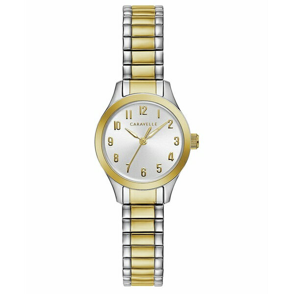 キャラベル レディース 腕時計 アクセサリー Women's Two-Tone Stainless Steel Bracelet Watch 24mm Two-Tone