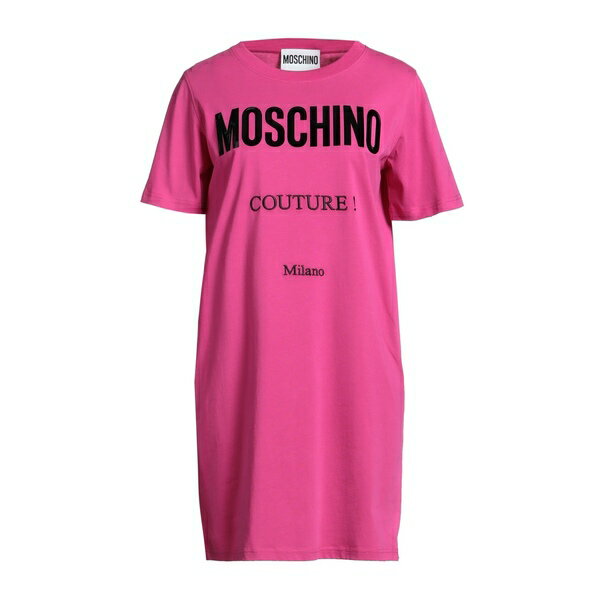 【送料無料】 モスキーノ レディース ワンピース トップス Mini dresses Pink