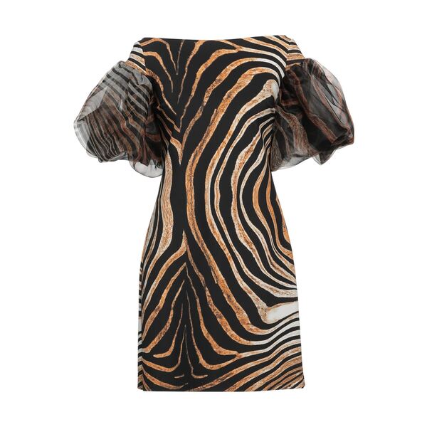 【送料無料】 チアラ・ボニ・プティ・ローブ レディース ワンピース トップス Mini dresses Black(4)