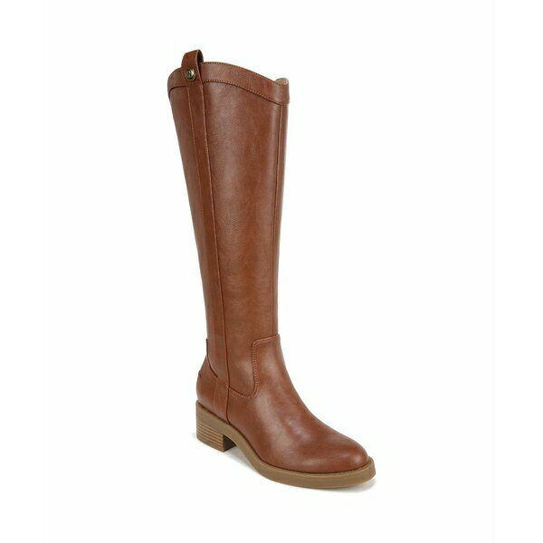 饤եȥ饤 ǥ ֡ 塼 Bridgett Wide Calf Knee High Boots Walnut Brown Faux Leather