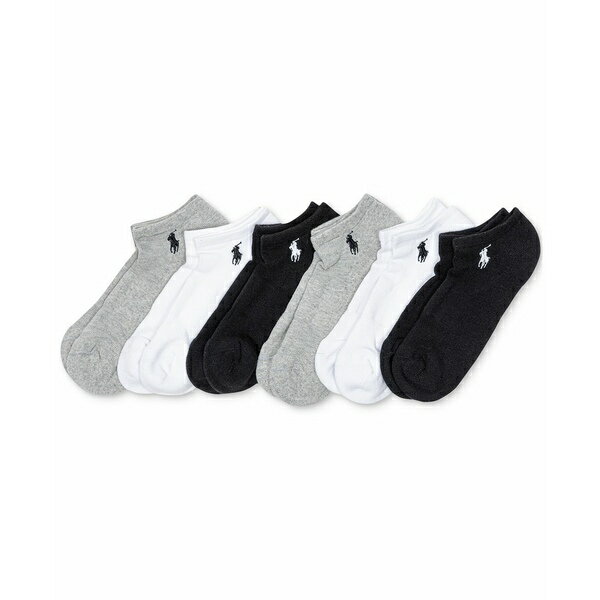 t[ fB[X C A_[EFA Women's 6-Pk. Cushion Low-Cut Socks Grey Assortment