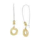 ロバート・リー・モーリス・ソーホー レディース ピアス＆イヤリング アクセサリー Two-Tone Open Circle Dangle Earrings Two-Tone