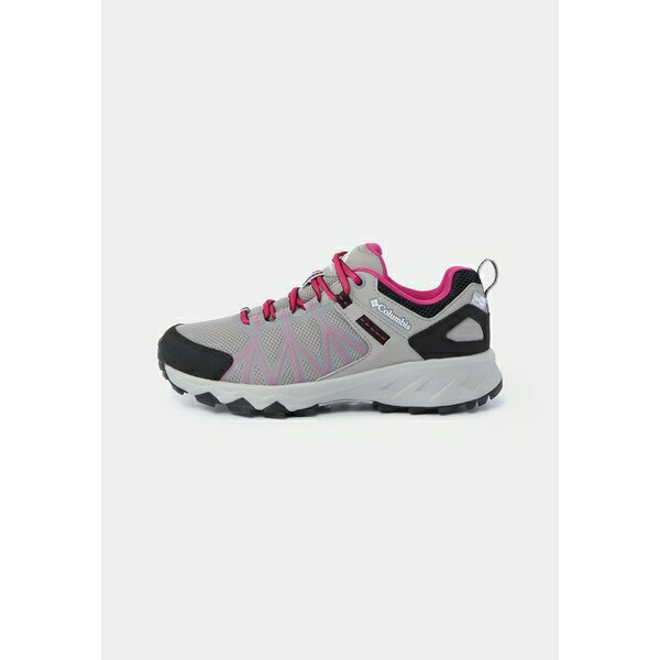 コロンビア レディース テニス スポーツ PEAKFREAK II OUTDRY - Hiking shoes - monument/wild fuchsia