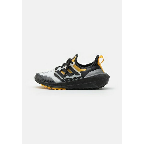 アディダス レディース テニス スポーツ ULTRABOOST LIGHT GORE-TEX - Competition running shoes - chalk white/core black/preloved yellow