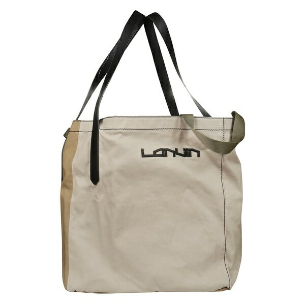 ランバン メンズ トートバッグ バッグ Lanvin 通販 インポート Logo Asos Embroidered Tote Beige Astyランバン メンズ バッグ トートバッグ Beige 全商品無料サイズ交換