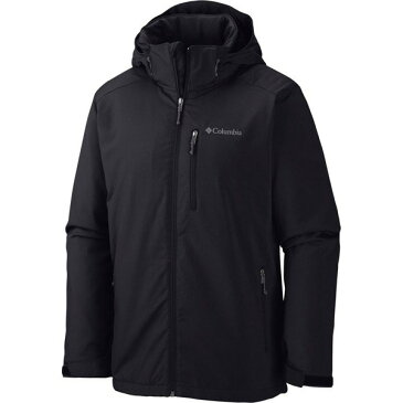 【当日出荷】 コロンビア メンズ ジャケット＆ブルゾン Columbia Men's Gate Racer Softshell Jacket Black 【サイズ M】