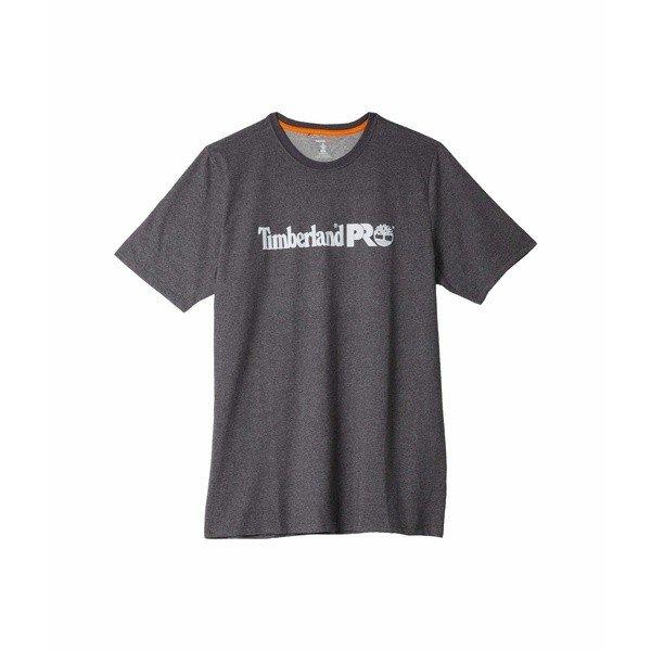 【あす楽&即日出荷】 ティンバーランド メンズ シャツ トップス Base Plate Short Sleeve T-Shirt with Logo - Tall Dark Charcoal Heather -