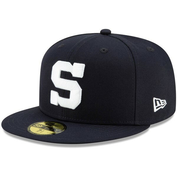 メンズ帽子, キャップ  Penn State Nittany Lions New Era Primary Team Logo Basic 59FIFTY Fitted Hat Navy
