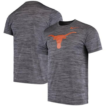 ナイキ メンズ Tシャツ トップス Texas Longhorns Nike Logo Velocity Legend Performance TShirt Black
