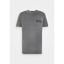 リプレイ メンズ Tシャツ トップス Print T-shirt - iron grey