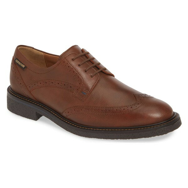 メフィスト メンズ ドレスシューズ シューズ Mephisto Gildas Wingtip (Men) Hazelnut