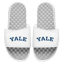 アイスライド メンズ サンダル シューズ Yale Bulldogs ISlide Primary Logo Slide Sandals White