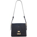 ジバンシー レディース ハンドバッグ バッグ Givenchy Medium Eden Stitched Leather Shoulder Bag Black