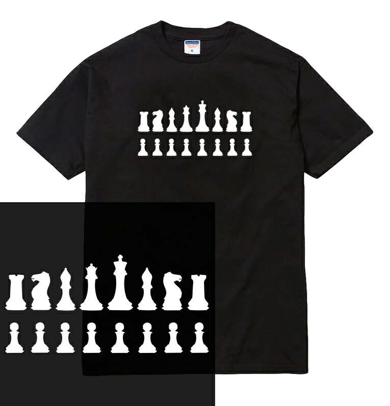 CHESS Tシャツ 半袖 チェス コマ 駒 ボードゲーム ポーン ホース ビショップ クイーン キング メンズ レディース ユニセックス 大きいサイズ ダンス 衣装 HIPHOP ストリート ブランド tee tシャツ