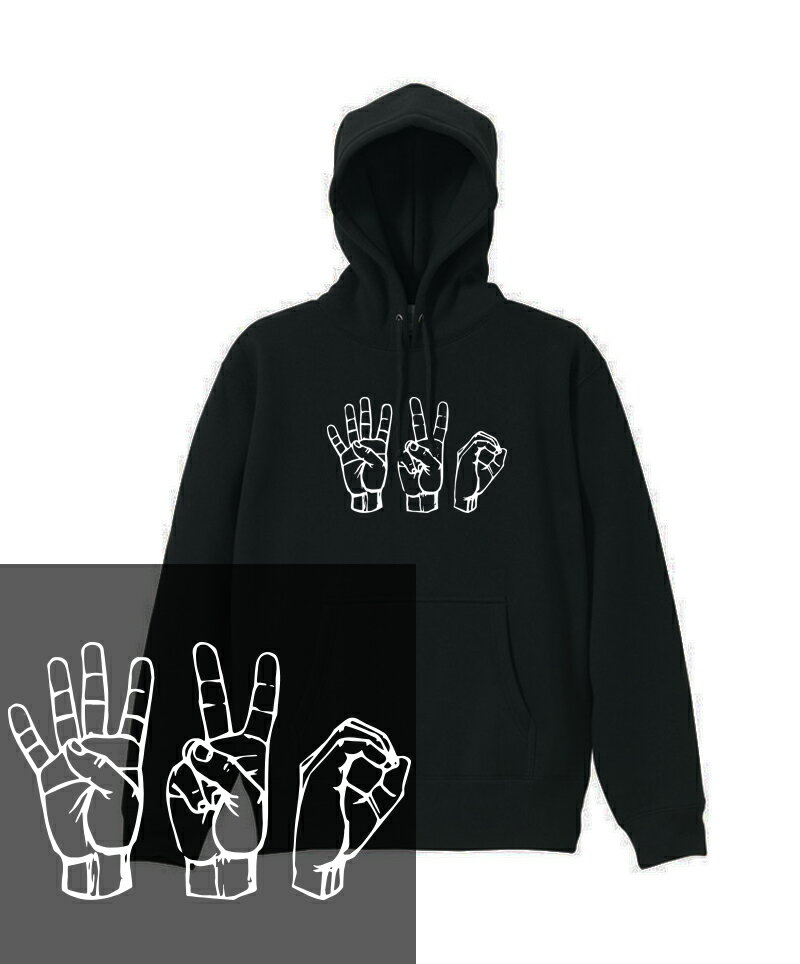 420FINGER HOODIE 12oz weed ガンジャ マリファナ ハンドサイン 大麻 サティバ インディカ ヘビーウェイト ヘヴィー 厚手 スウェット フーディ パーカー 裏起毛 トップス ロゴ メンズ レディース