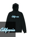 CALIFORNIA HOODIE カリフォルニア 西海岸 サーフ surf california carifornia カレッジ ロゴ 文字 地名 ローライダ...