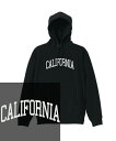 CALIFORNIA HOODIE カリフォルニア 西海岸 サーフ surf california carifornia カレッジ ロゴ 文字 地名 ローライダ...