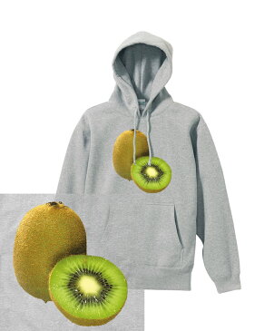 KIWI HOODIE 12oz キウイ kiwi 果物 果実 フルーツ 果汁 fuirts プリント かわいい おしゃれ 食べ物 furits ストリート ヘビーウェイト ヘヴィー 厚手 スウェット フーディ パーカー 裏起毛 トップス ロゴ メンズ レディース