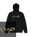 STONER HOODIE 420 weed ジョイント ブラント ガンジャ バッズ buds マリファナ ストーナー ヘビーウェイト ヘヴィー 厚手 スウェット フーディ パーカー 裏起毛 トップス ロゴ メンズ レディース