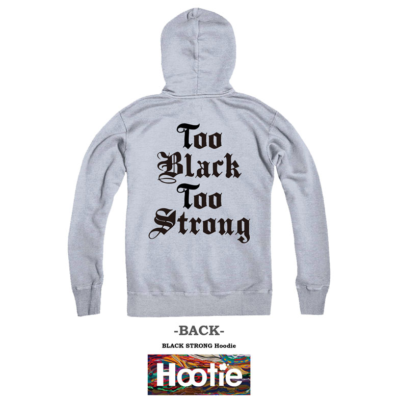 BLACK STRONG HOODIE ストリート ストリートアフリカ ブラック NAS HI HOP ブランド ラップ RAP 2PAC アーティスト ビギー クラシック ヒップホップ アルバム レコード 12inch 大陸 国 名言 デザイン アメカジ アウター アウター パーカー 裏ボア ボア フード フーディー