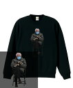 BERNIE SWEATSHIRT バーニーサンダース 上院議員 大統領就任式 アメリカ USA バイデン 椅子 流行 トレーナー スウェット メンズ レディース hiphop ストリート ブランド クルーネック スウェット