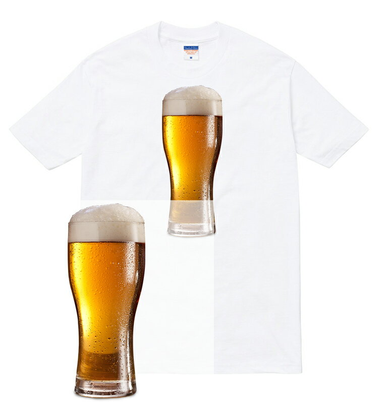 楽天AstyleJapanBEER Tシャツ 酒 ビール お酒 ジョッキ 生ビール 写真 フォト キンキンに冷えてやがる ストリート hiphop メンズ レディース ブランド tee tシャツ